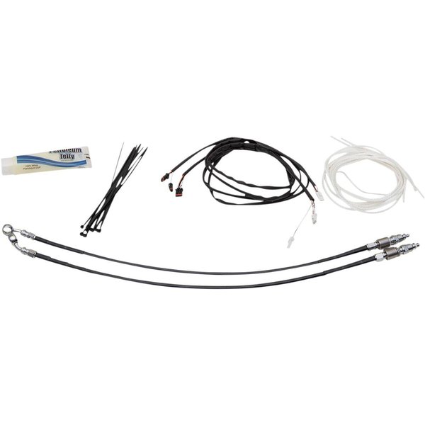 109614-B - Fat Baggers Inc. Control Installation Kit For Harley Davidson FLHRXS 1750 2018 35.5 - 40.5 cm (14" - 16") - Black