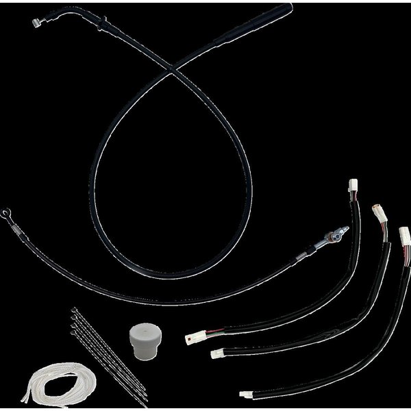149012-B - Fat Baggers Inc. EZ Install Kit For Harley Davidson FLHX 1923 2024-2025 30.5 cm (12") - Black