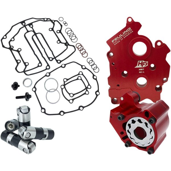 7099 - Feuling Parts Race Series Oil System Pack For Harley Davidson FLHTCU 1750 2018 - Red