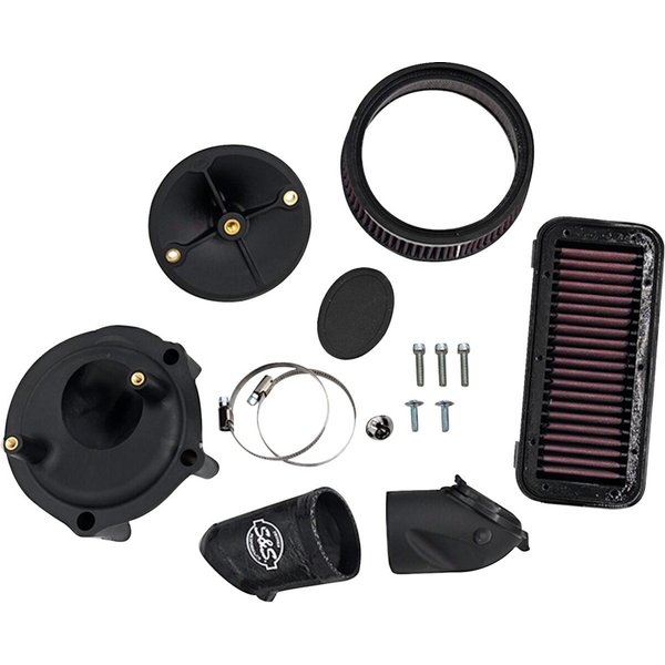 170-0828 - S&S Cycle Stealth Air Cleaner Kit without Cover For Indian Challenger 108 ABS 2020-2025 - Black