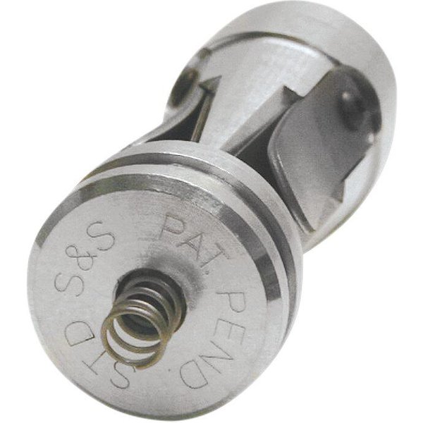 31-2100 - S&S Cycle Crankcase Breather Reed Valve For Harley Davidson FLHR 1340 1994-1998 - Silver