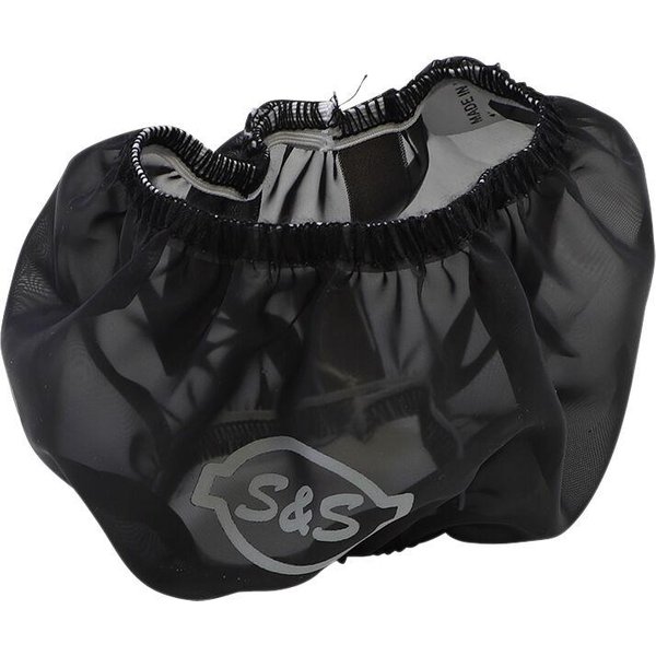 170-0193 - S&S Cycle Pre-filter Rain Sock for Super Stock Air Cleaner For Harley Davidson FLD 1690 2012-2013 - Black