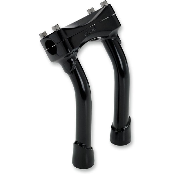 6404-201-08 - Biltwell Murdock Handlebar Risers 20.5 cm (8") - Black/Satin