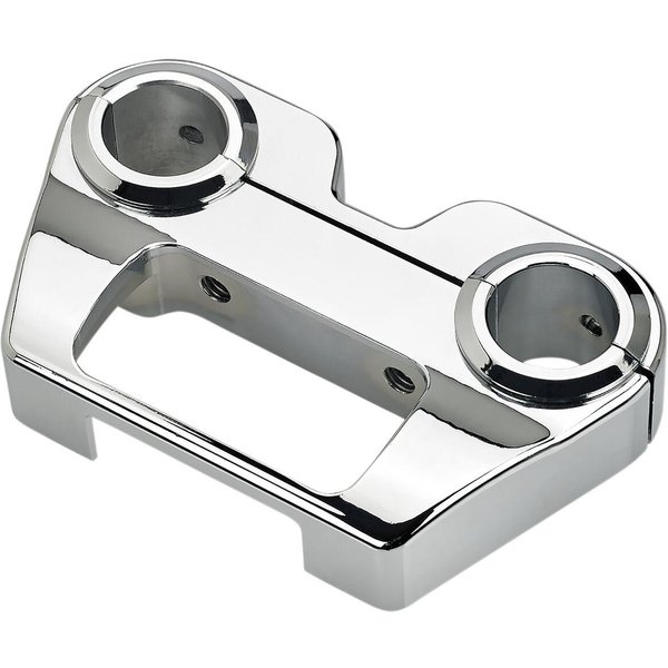 6906-105 - Biltwell Billet Dash Panel For Harley Davidson FLDE 1750 2018-2020 - Chrome