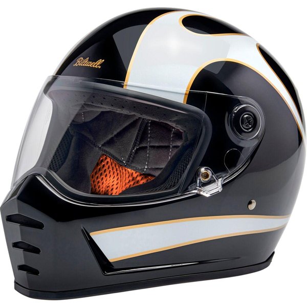 1004-570-502 - Biltwell Lane Splitter 22.06 Helmet Small false - Black/White