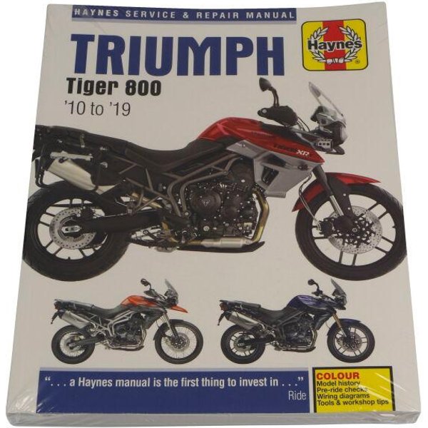 9781785214561 - Haynes Service Manual For Triumph Tiger 800 2011-2014