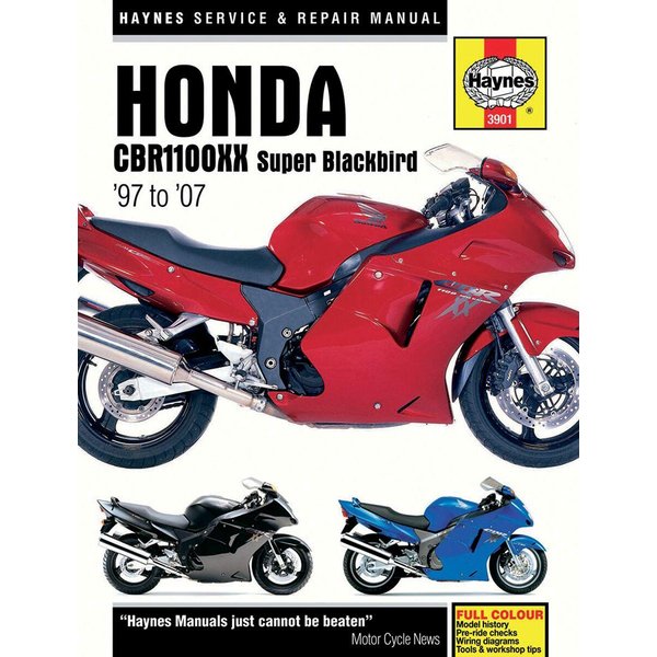 9781785210525 - Haynes Repair Manual For Honda CBR 1100 XX 1997-2007