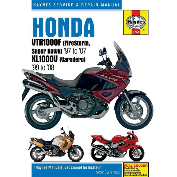 9781785210129 - Haynes Repair Manual For Honda VTR 1000 F 1997-2006