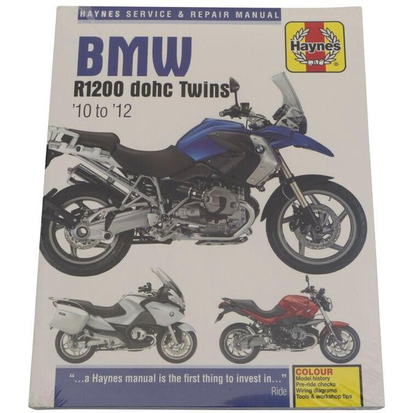 9781785213472 - Haynes Service Manual For BMW R 1200 GS 2010-2012