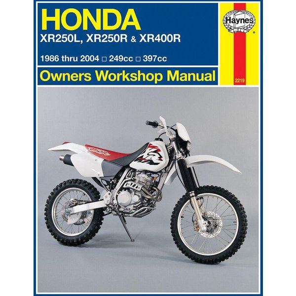 9781620920961 - Haynes Repair Manual For Honda XR250L 1991-1994
