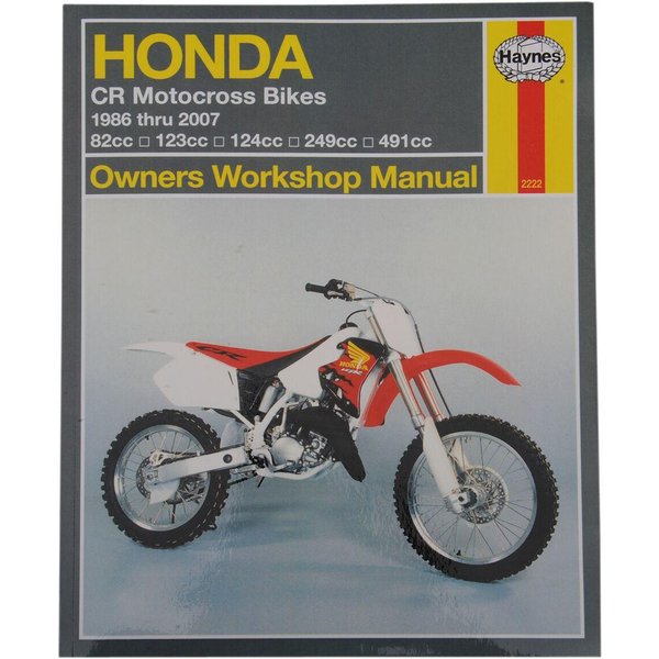 9781563928925 - Haynes Repair Manual For Honda CR125 1986-2007