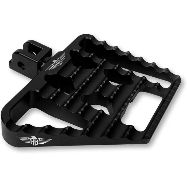 HB-MFBV1-M8P-B - Heinz Bikes Mini Floorboard Passenger Foot Pegs For Harley Davidson FLDE 1750 2018-2020 - Black