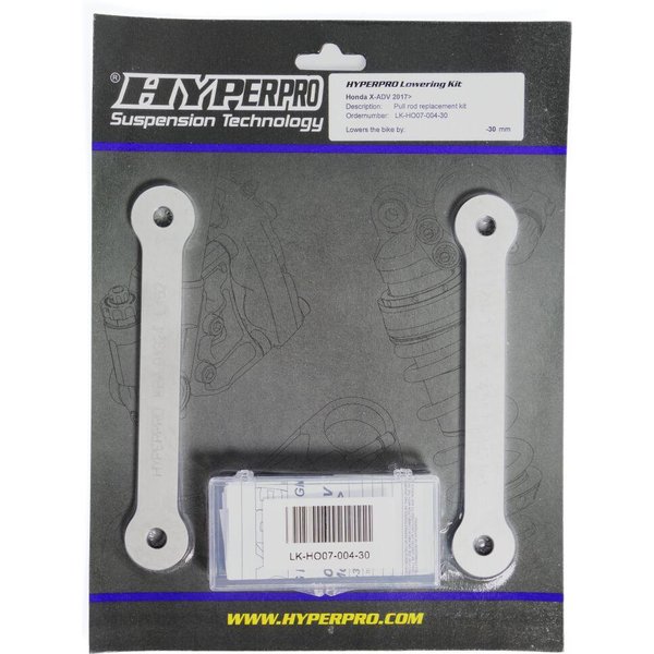 LK-HO07-004-30 - Hyperpro Lowering Kit For Honda X-ADV 750 2021 -30mm Rear