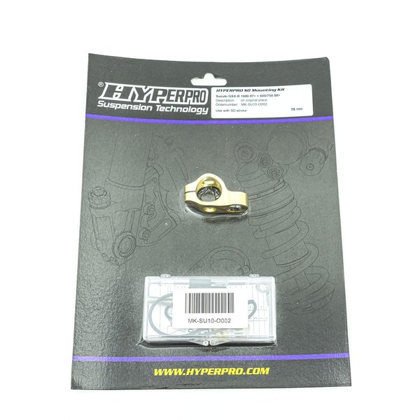 MK-SU10-O002 - Hyperpro Steering Damper Mounting Kit For Suzuki GSX-R 1000 2007-2014 - Gold