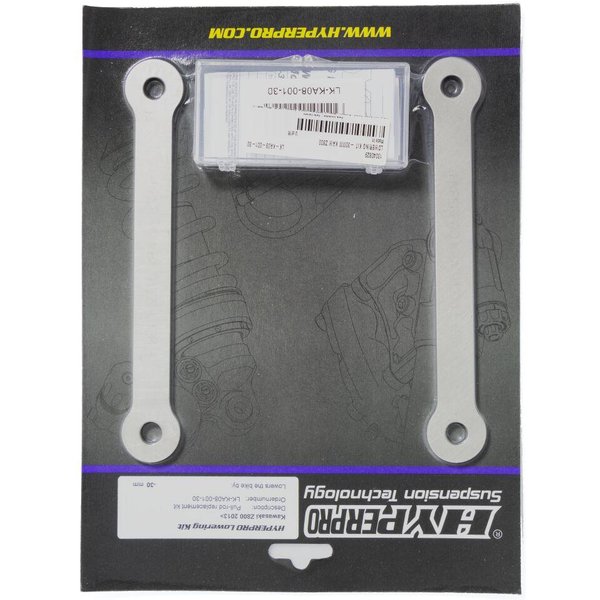 LK-KA08-001-30 - Hyperpro Lowering Kit For Kawasaki Z 800 -30mm 2013-2016 Rear