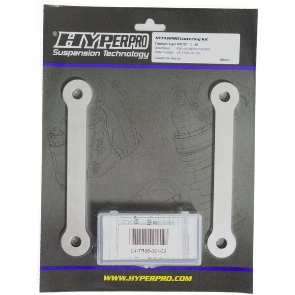 LK-TR08-001-30 - Hyperpro Lowering Kit For Triumph Tiger 800 -30mm 2012-2014 Rear