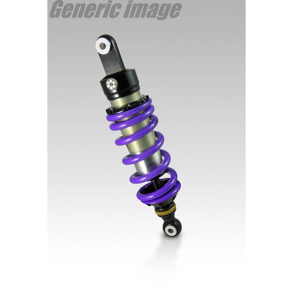 YA09-0AISXP - Hyperpro Emulsion Shock For Yamaha MT-09 2021-2023 Tracer 9 Rear - Black/Purple