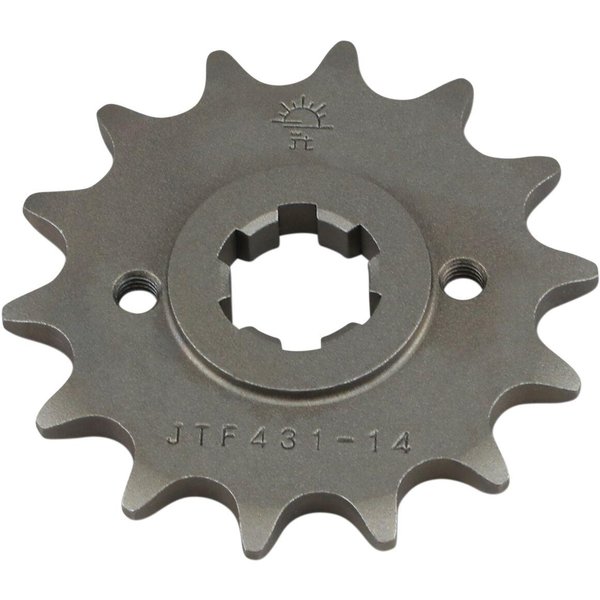 JTF431.14 - JT Chromoly Steel Sprocket For Suzuki LT 250 E 2x4 1986 Front 14T