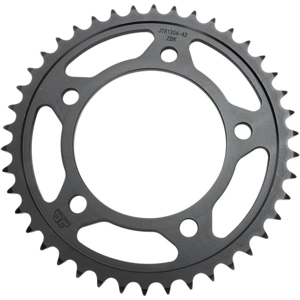 JTR1304.43ZBK - JT Steel Sprocket For Honda CB300F ABS Rear 43T 2012-2018 - Black