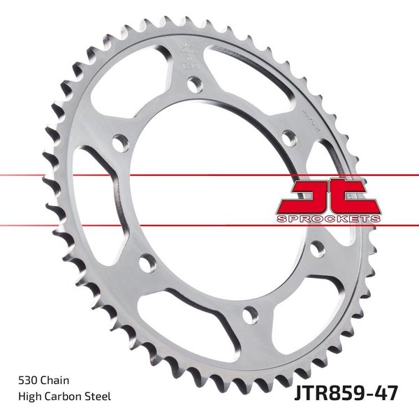JTR859.47ZBK - JT Sprocket For Yamaha FJ 1100 1984-1985 Rear Black 47T