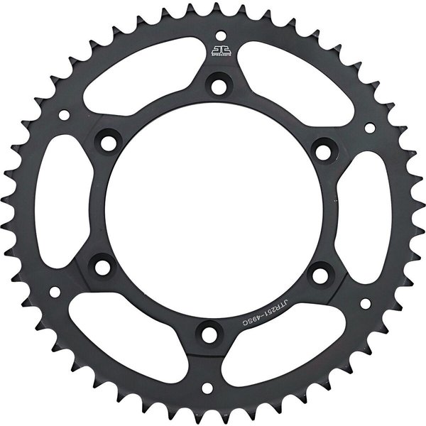 JTR251.49SC - JT Steel Sprocket For Yamaha TTR230 2005-2026 Rear 49T - Black