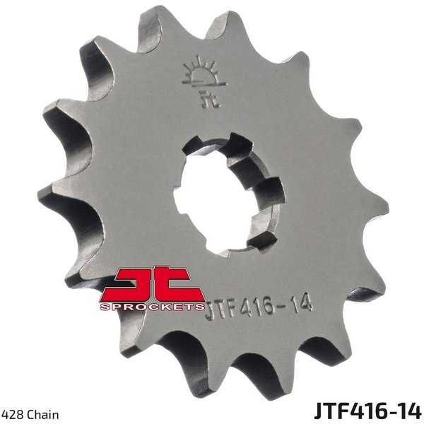 JTF416.14 - JT Sprocket For Yamaha DT 125 E 1974 Front 14T