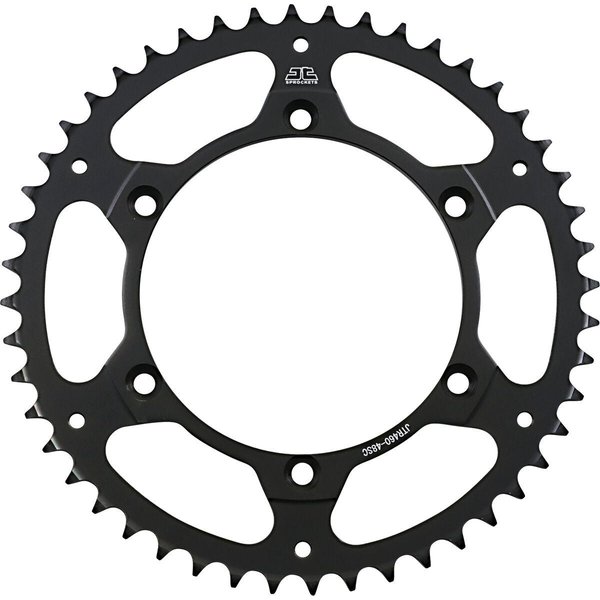 JTR460.48SC - JT Steel Sprocket For Kawasaki KDX175 1980-1982 Rear 48T - Black