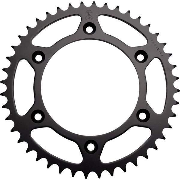 JTR210.44 - JT Steel Sprocket For Honda CR125 1984-2007 Rear Black 44T