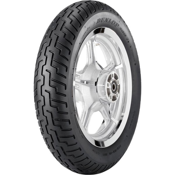 627361 - Dunlop D404 Front Tyre Blackwall TL 63H 130/70-18"
