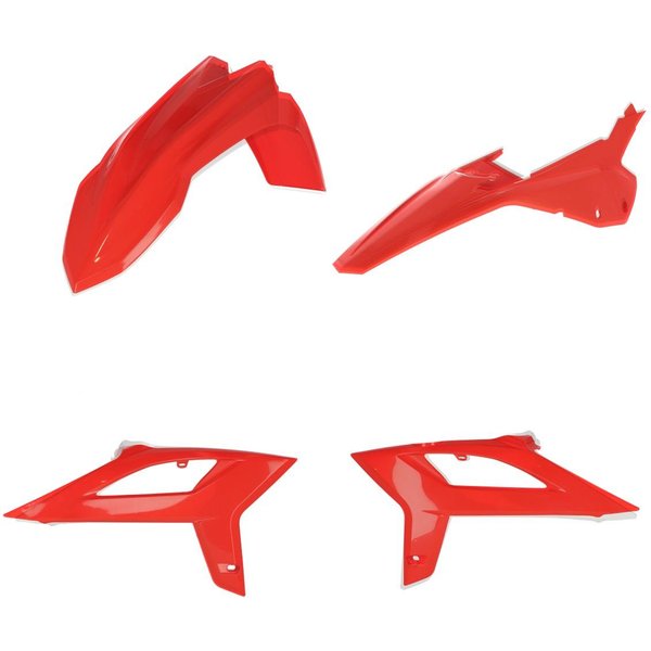 0024940.110 - Acerbis Standard Plastics Kit - Beta RX 300/450 2022 - Red