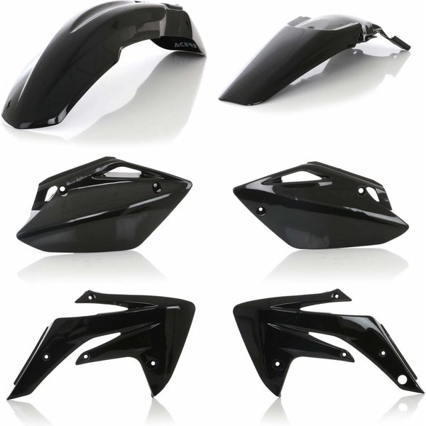 0010352.090 - Acerbis Standard Plastics Kit - Honda CRF150R 2007-2024 - Black