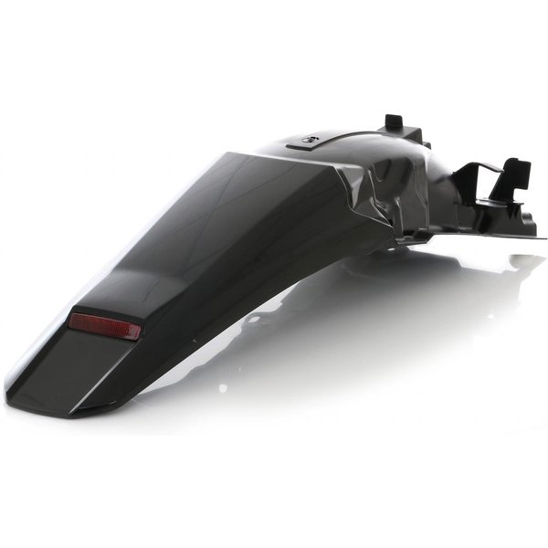 0008096.090 - Acerbis Rear Fender With Tail/ Brake Light - Honda CRF250X 2004-14 - Black