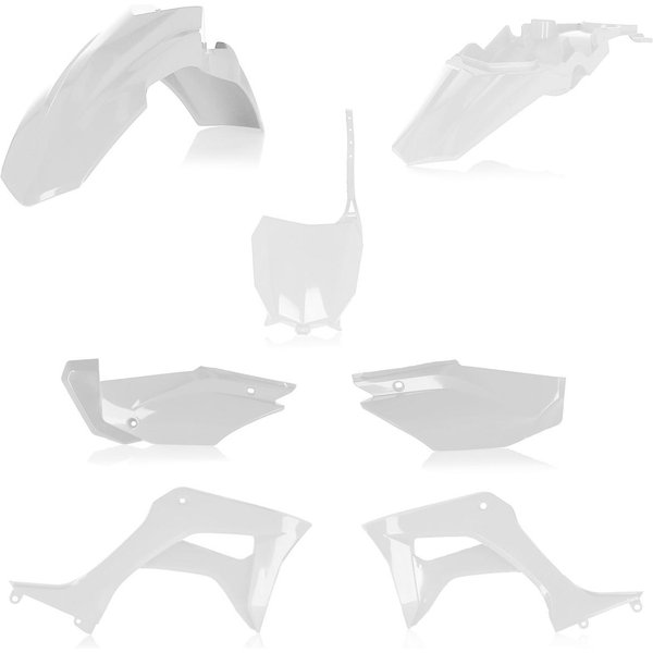 0024606.030 - Acerbis Plastics Kit For Honda CRF110F 2019-2026 - White