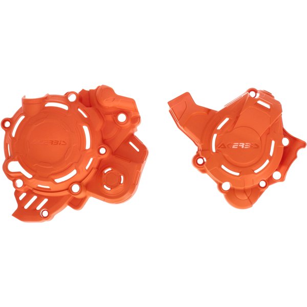 Acerbis X-Power Engine Cover Kit - KTM SX125 & XC125 2023-2025, XC-W125 2025 - Orange 16