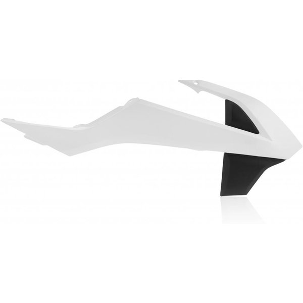 0021814.237 - Acerbis Radiator Scoops - KTM SX65 2016-23 - White/ Black