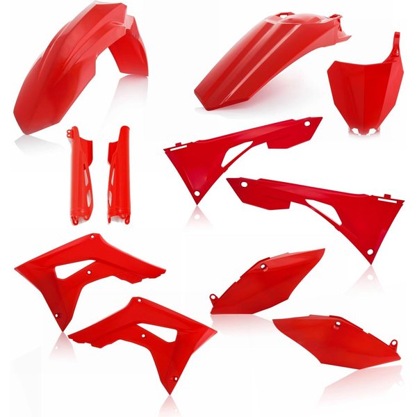 0023617.110 - Acerbis Full Plastics Kit - Honda CRF250R 2019 - Red