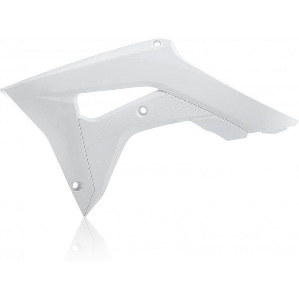 0022381.030 - Acerbis Radiator Scoops - Honda CRF250R 2018-21, CRF450R 2017-20 - White