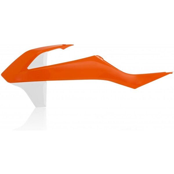 0022928.203.016 - Acerbis Radiator Scoops - KTM SX85 2018-23 - Orange/ White '16