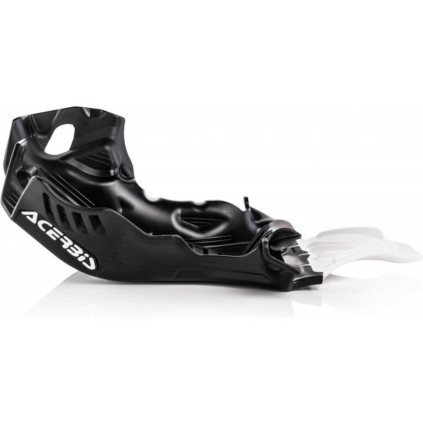 0023660.315 - Acerbis Skid Plate - KTM SX250 & XC 250/300 & Husqvarna TC250 2019-22, Gas Gas MC250 2022-23 - Black/ White