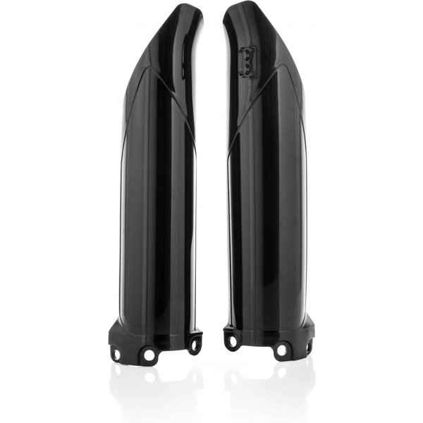 0021841.090 - Acerbis Fork Guards - Kawasaki KXF250 2017-2025, KXF450 2016-2025 - Black