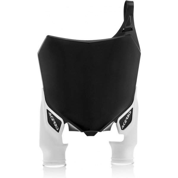 Acerbis Raptor Front Number Board - Honda CRF250R 2014-16, CRF450R 2013-16 - Black/White