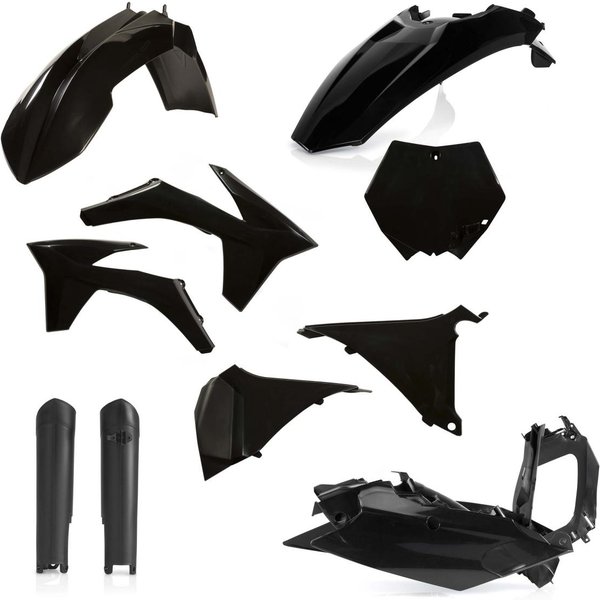 0015701.090 - Acerbis Full Plastics Kit - KTM SX 125/150/250 2011 - Black