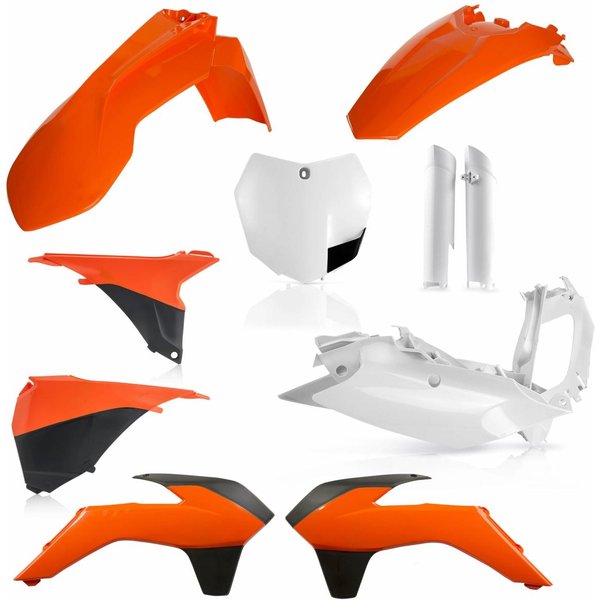 Acerbis Full Plastics Kit - KTM SX 125/150/250 & SXF 250/450/505 2013-14 - OEM '16