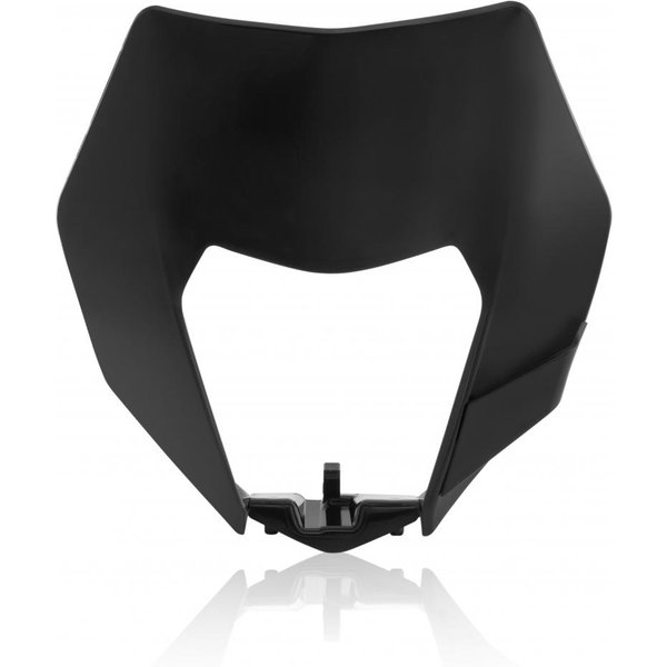 Acerbis Headlight Surround - KTM EXC 125/200/250/300 & EXC-F 250/350/400/450/500 2014-16 - Black