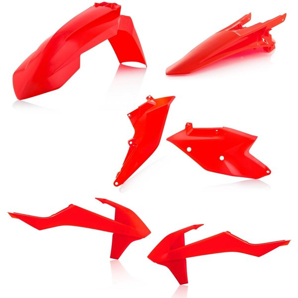 0023592.014 - Acerbis Standard Plastics Kit - KTM EXC TPI/ EXC-F/ XC-W TPI 2019 - Fluro Orange