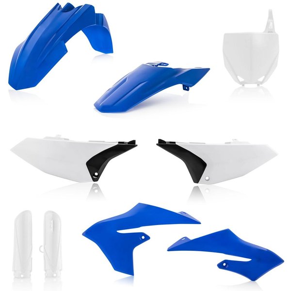 0023526.553 - Acerbis Full Plastics Kit - Yamaha YZ65 2019-2025 - OEM (Blue/White)