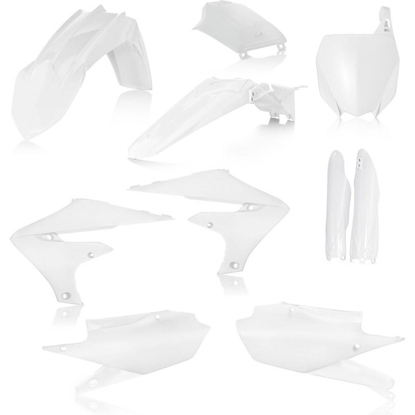 0023631.030 - Acerbis Full Plastics Kit - Yamaha YZF250 2019-23, YZF450 2018-22 - White