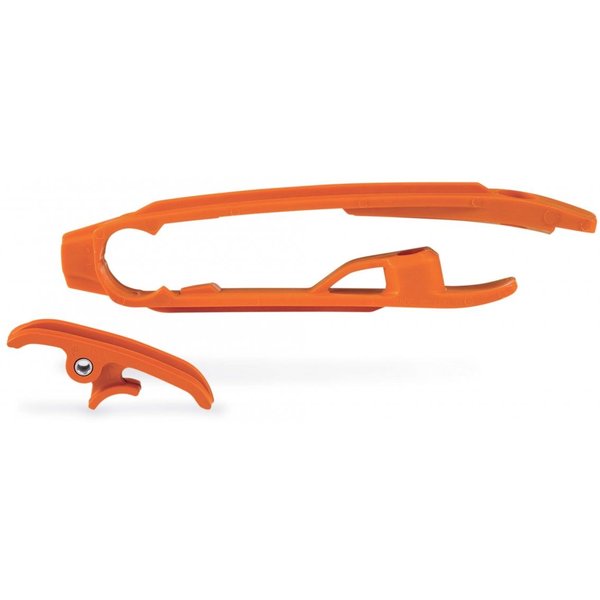 Acerbis Chain & Slider Kit - KTM SX/SXF 2011-2015, Husqvarna FC 2014-15, FE/ TE 2014-16 - Orange