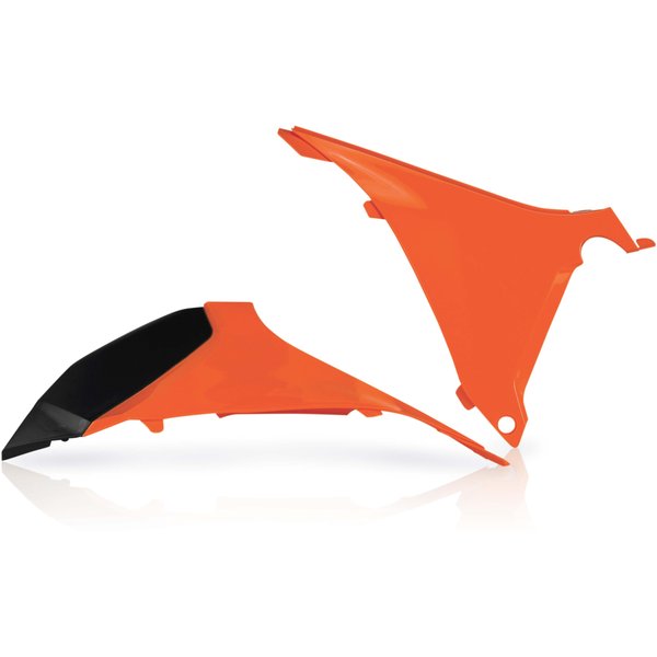 0015700.010 - Acerbis Air Box Covers - KTM EXC125-300/ EXC-F250-500 2012-13, SX125-250 2011 - Orange