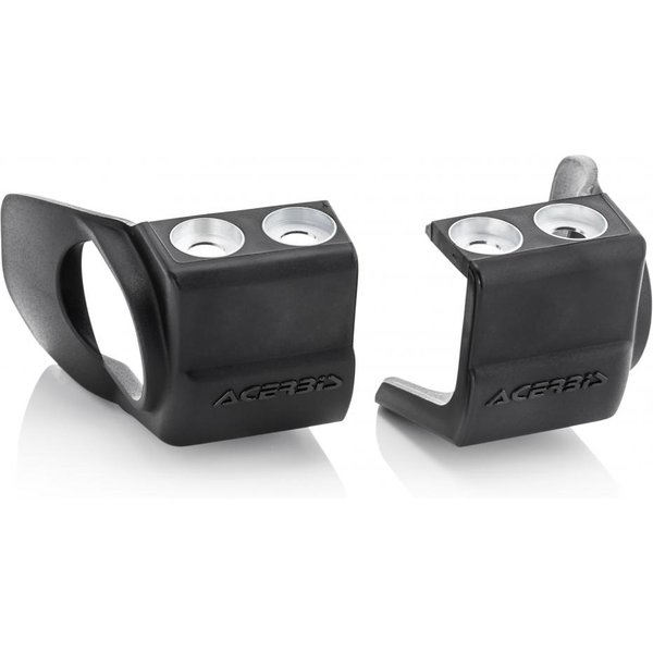 Acerbis Fork Shoe Covers - Yamaha YZ 125/250 2008-23, YZF 250/450 2007-23 - Black